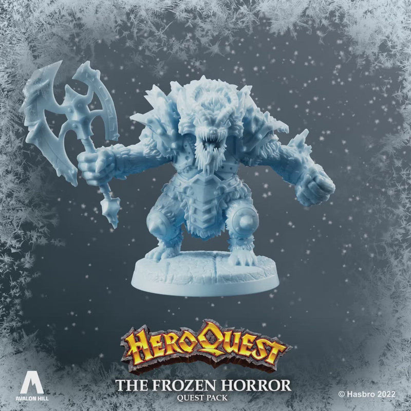HeroQuest The Frozen Horror Quest Pack Game Expansion (preorder) - Board Games -  Hasbro
