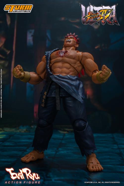 storm collectibles Ultra Street Fighter IV Evil Ryu 1/12 Scale Figure - Action & Toy Figures -  Storm Collectibles