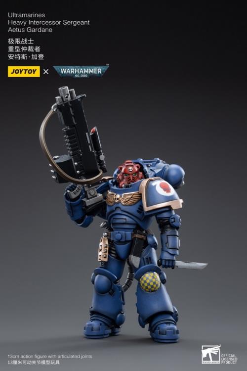 Warhammer 40K - Ultramarines - Heavy Intercessors Sergent - Collectables > Action Figures > toys -  Joy Toy