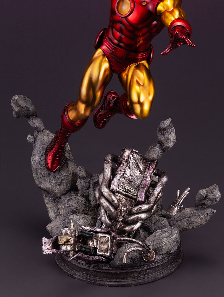 IRON MAN - MARVEL UNIVERSE AVENGERS FINE ART STATUE - statue -  Kotobukiya