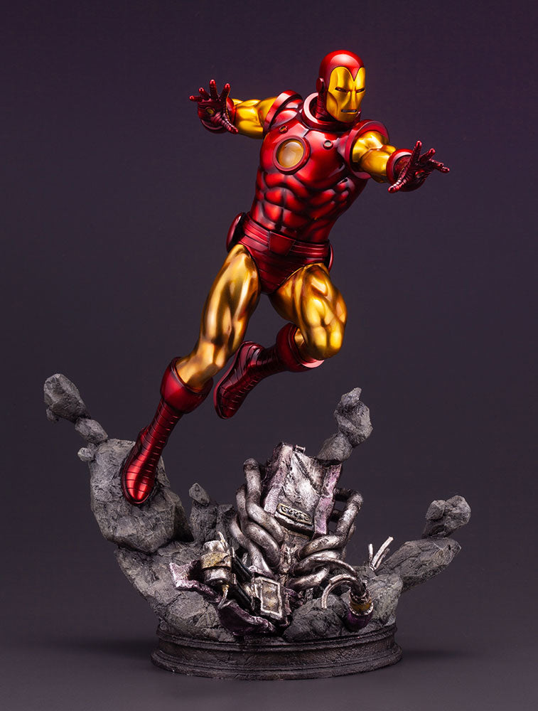 IRON MAN - MARVEL UNIVERSE AVENGERS FINE ART STATUE - statue -  Kotobukiya