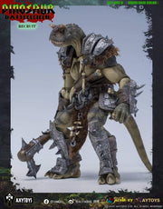 Dinosaur Battlefield Carnotaurus Warrior Recruit - Green - 1/12 Scale Figure (preorder) - Collectables > Action Figures > toys -  AxyToys