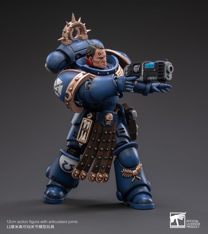 Warhammer 40K - Ultramarines  - Veteran Sergeant Icastus - Collectables > Action Figures > toys -  Joy Toy