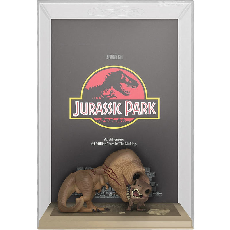 Pop! Movie Poster: Jurassic Park - Tyrannosaurus Rex and Velociraptor - Funko -  Funko Pop!