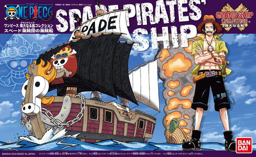 One Piece Grand Ship Collection: Spade Pirates Ship -  -  Bandai