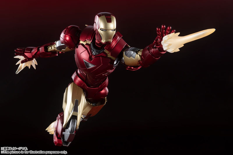 S.H.FIGUARTS IRON MAN MARK 6 (BATTLE DAMAGE) EDITION (AVENGERS) - Action & Toy Figures -  Bandai