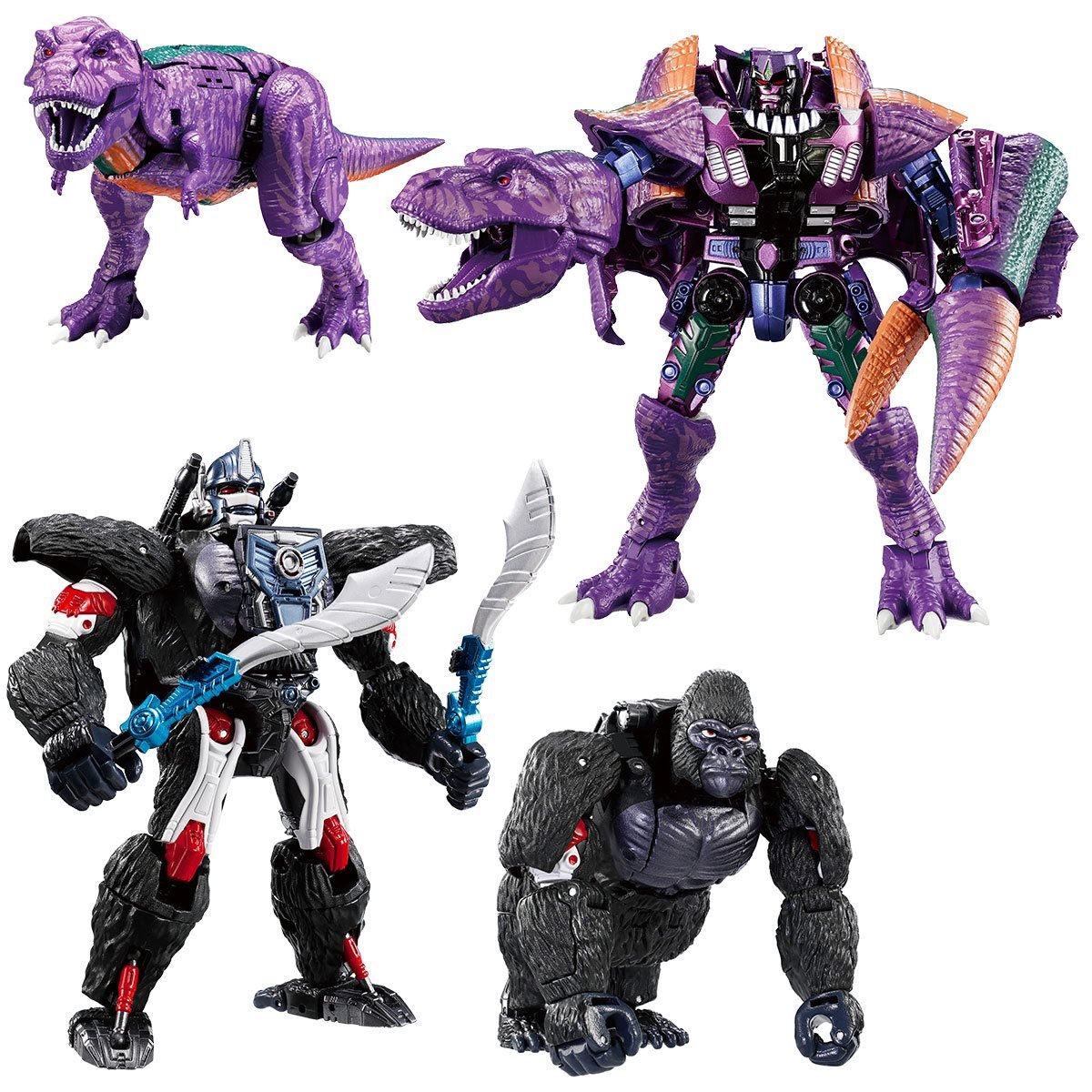 Transformers Beast Wars BWVS01 Optimal Primal vs. Megatron Set — Toy