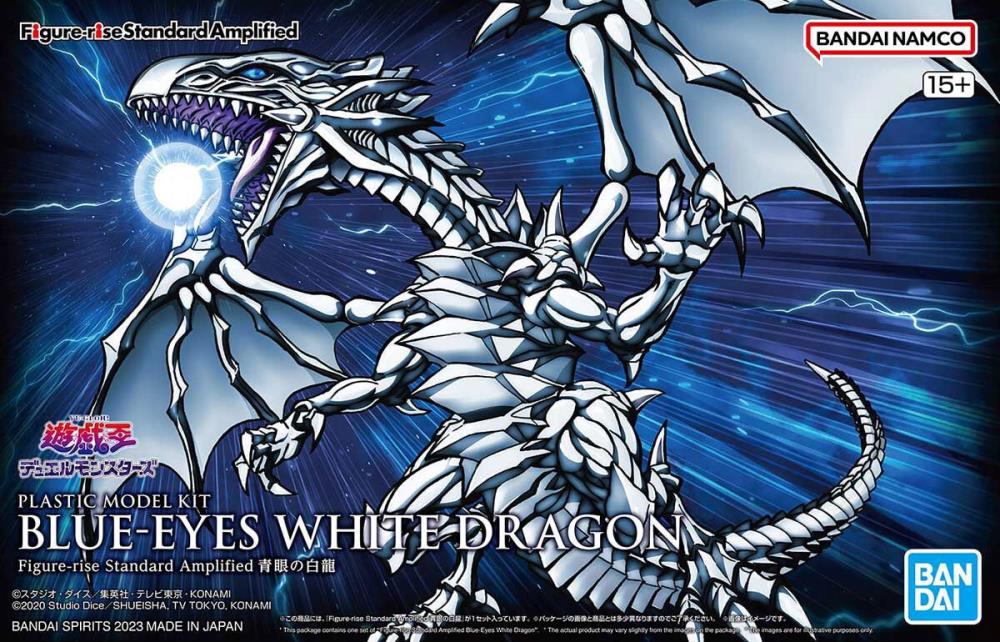Yu-Gi-Oh - Amplified Blue-Eyes White Dragon - Model kit — Toy Snowman