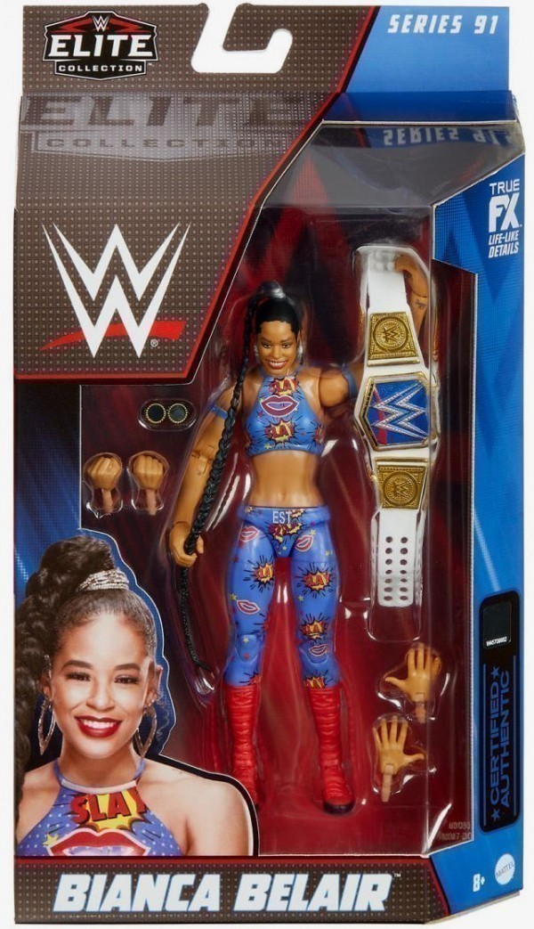 BIANCA BELAIR WWE ELITE COLLECTION SERIES #91 - Action & Toy Figures -  mattel