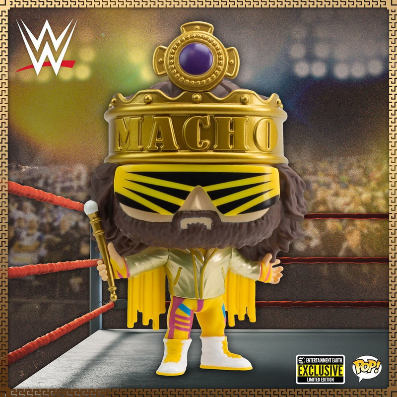 WWE King Macho Man Metallic Pop! Vinyl Figure -  Exclusive - Action & Toy Figures -  Funko