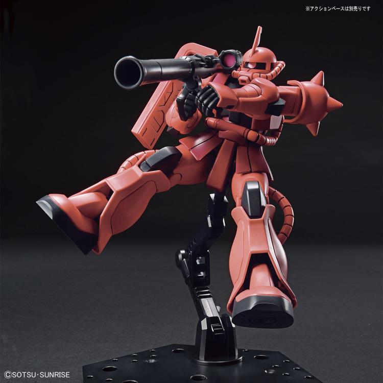 Gundam HGUC 1/144 MS-06S Zaku II (Char Aznable Custom) Model Kit - Model Kits -  Bandai
