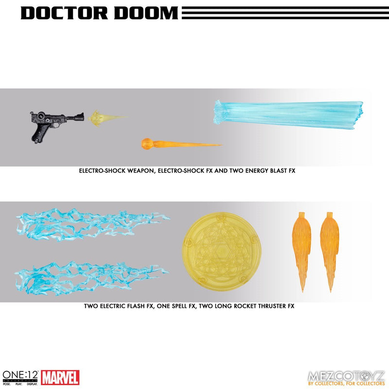 Doctor Doom One:12 Collective Action Figure (Preorder Q2 2023) - Action & Toy Figures -  MEZCO TOYS