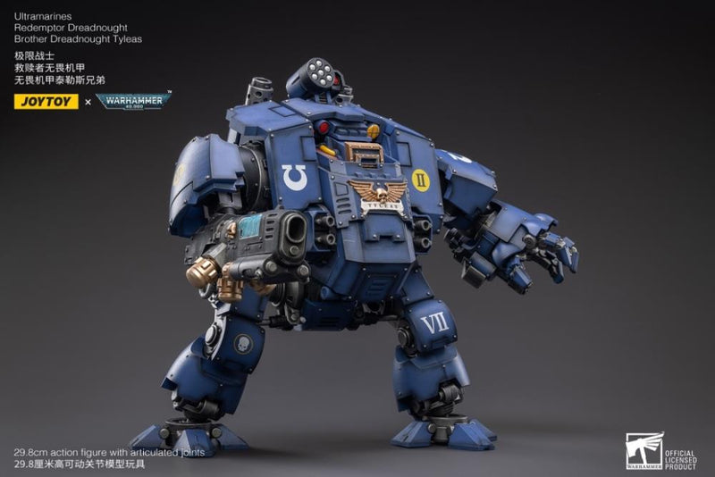 Warhammer 40K - Ultramarines - Redemptor Dreadnought Brother Tyleas - Collectables > Action Figures > toys -  Joy Toy