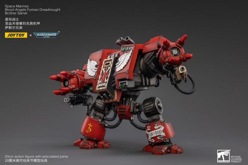 Warhammer 40K - Blood Angels - Furioso Brother Samel Dreadnought - Collectables > Action Figures > toys -  Joy Toy