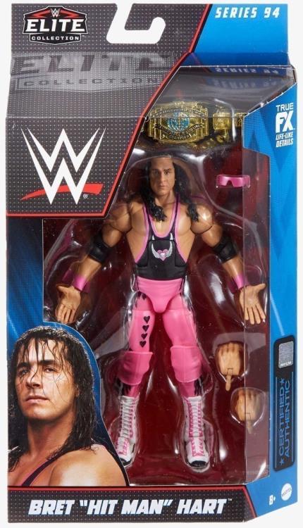 WWE Elite Collection Series 94 Bret Hart - Action figure -  mattel