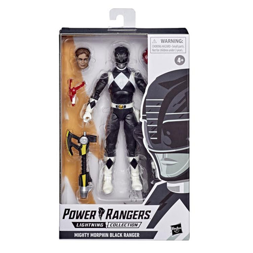 Mighty Morphin Power Rangers Lightning Collection Black Ranger - Toy Snowman