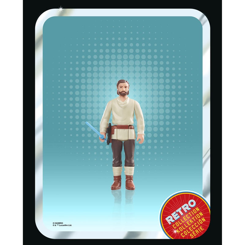 Star Wars The Retro Collection Obi-Wan Kenobi (Wandering Jedi) 3 3/4-Inch Action Figure - Action & Toy Figures -  Hasbro