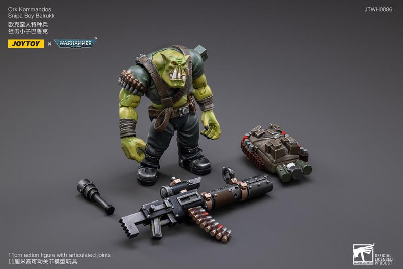 Warhammer 40K - Ork - Kommandos Snipa Boy Balrukk - Collectables > Action Figures > toys -  Joy Toy