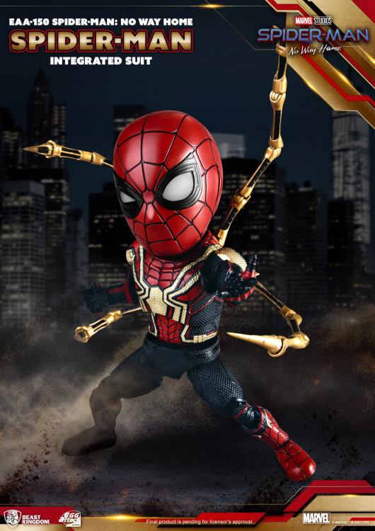 Spider-Man: No Way Home Egg Attack Action EAA-150 Spider-Man Integrated Suit - Collectables > Action Figures > toys -  Beast Kingdom