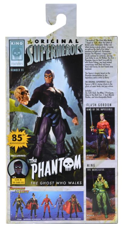 King Features The Original Superheroes Number 01 The Phantom - Collectables > Action Figures > toys -  Neca