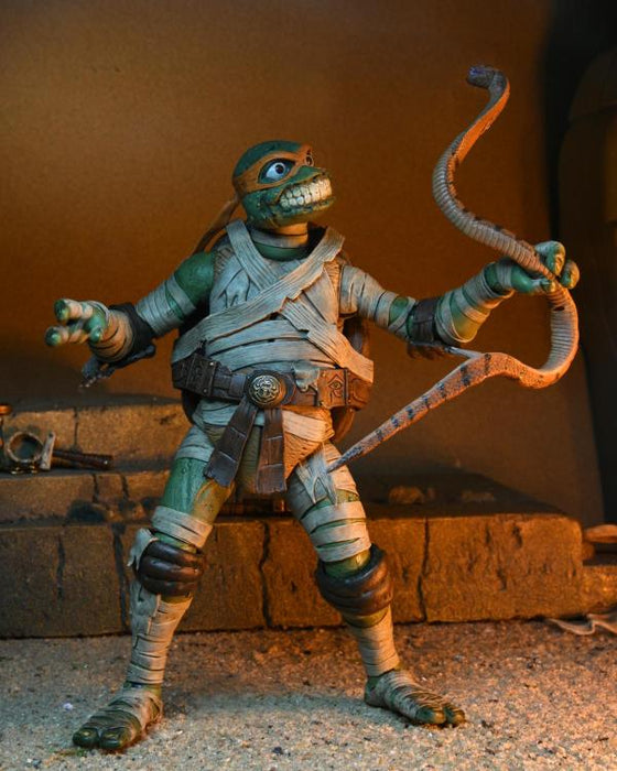 Universal Monsters x Teenage Mutant Ninja Turtles Ultimate Michelangelo as The Mummy (preorder) - Action & Toy Figures -  Neca