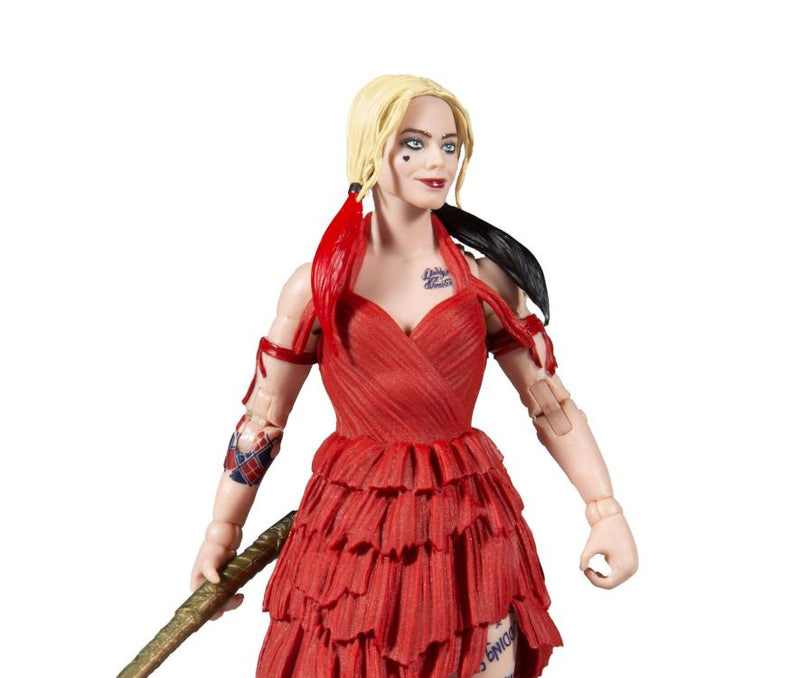 The Suicide Squad DC Multiverse Harley Quinn Action Figure (Collect to Build: King Shark) - Action figure -  McFarlane Toys