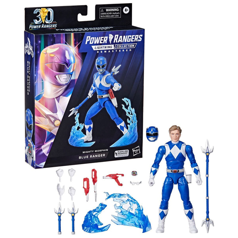 Mighty Morphin Power Rangers Lightning Collection Deluxe Blue Ranger (preorder Q2) - Collectables > Action Figures > toys -  Hasbro
