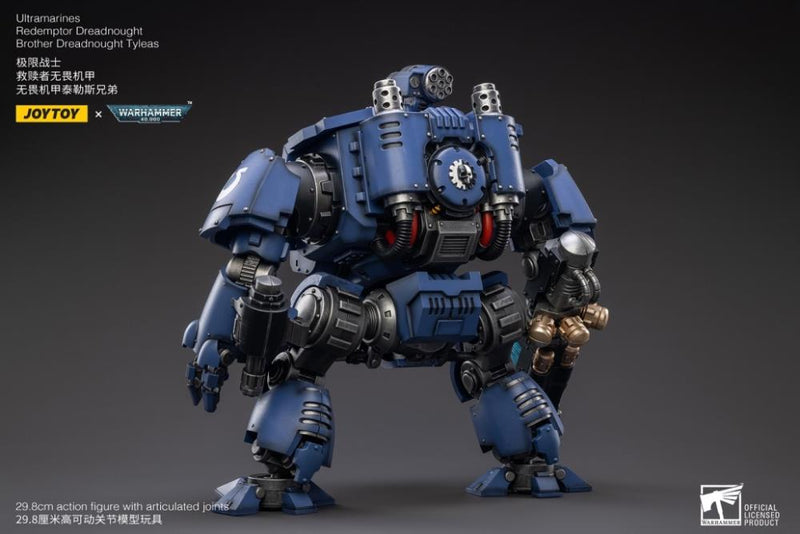 Warhammer 40K - Ultramarines - Redemptor Dreadnought Brother Tyleas - Collectables > Action Figures > toys -  Joy Toy