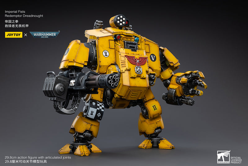 Warhammer 40K - Imperial Fists - Redemptor Dreadnought - Collectables > Action Figures > toys -  Joy Toy