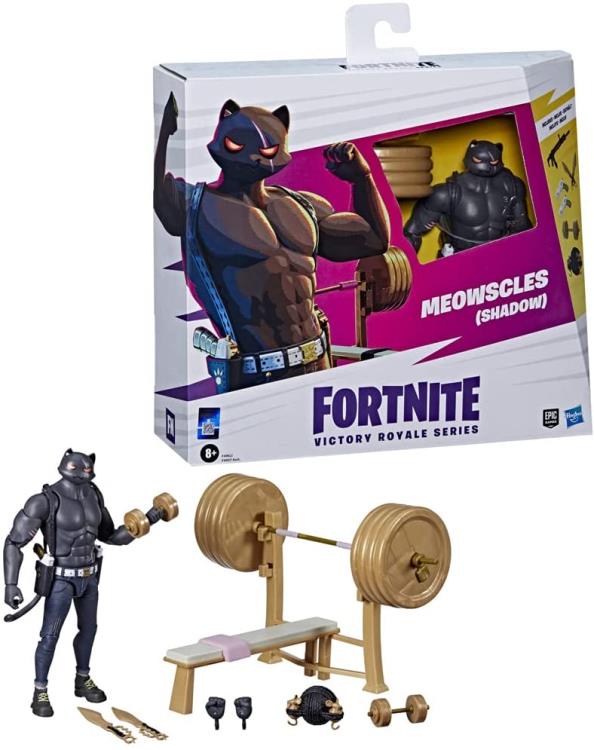 Fortnite Victory Royale Series Deluxe Meowscles - Action & Toy Figures -  Hasbro