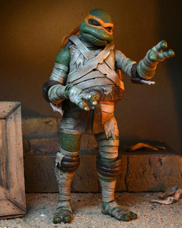 Universal Monsters x Teenage Mutant Ninja Turtles Ultimate Michelangelo as The Mummy (preorder) - Action & Toy Figures -  Neca