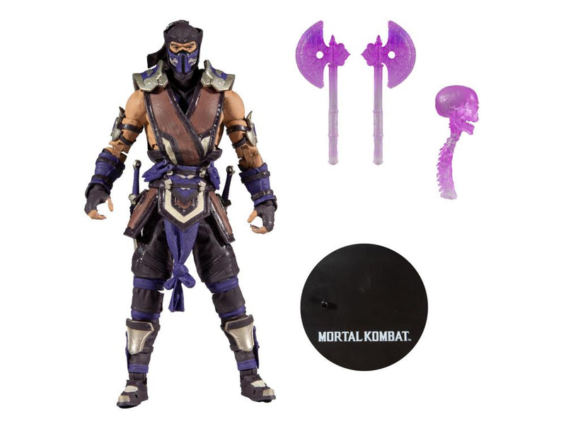 Mortal Kombat XI Sub Zero (Winter Purple) Action Figure - Toy Snowman