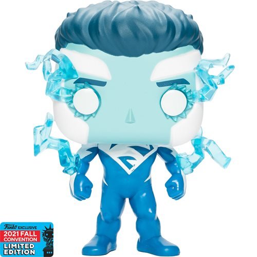 Superman Blue Pop! Vinyl Figure - 2021 Convention Exclusive - Funko -  Funko