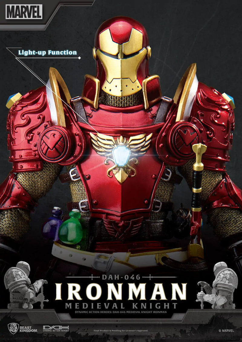 Iron Man - Medieval Knight - DAH-046 - Action & Toy Figures -  Beast Kingdom