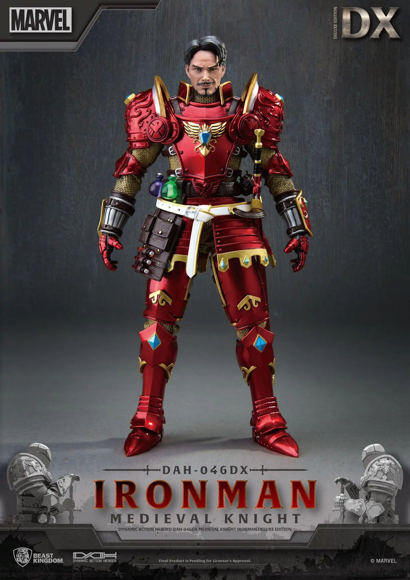 Iron Man - DX Medieval Knight - DAH-046 - Deluxe Version - Action & Toy Figures -  Beast Kingdom