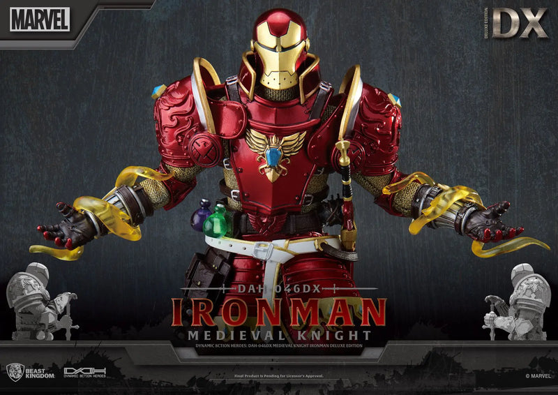 Iron Man - DX Medieval Knight - DAH-046 - Deluxe Version - Action & Toy Figures -  Beast Kingdom