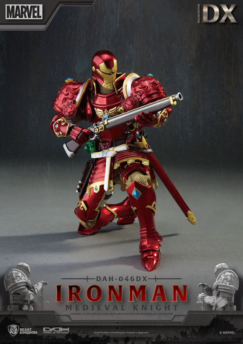 Iron Man - DX Medieval Knight - DAH-046 - Deluxe Version - Action & Toy Figures -  Beast Kingdom