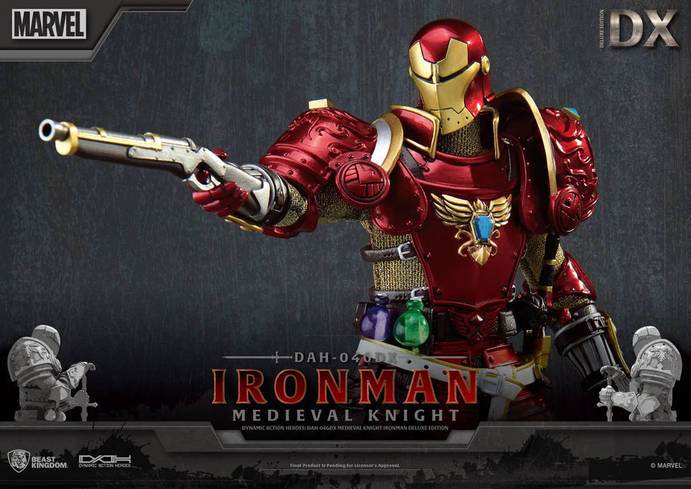Iron Man - DX Medieval Knight - DAH-046 - Deluxe Version - Action & Toy Figures -  Beast Kingdom