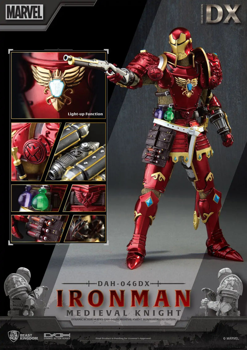 Iron Man - DX Medieval Knight - DAH-046 - Deluxe Version - Action & Toy Figures -  Beast Kingdom