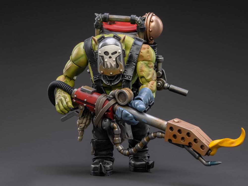 JoyToy 1/18 Warhammer 40，000 Action Figure Ork Kommandos Burna