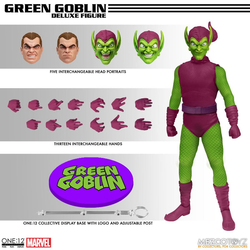 Spider-Man Green Goblin Deluxe Edition One:12 Collective (preorder) - Action & Toy Figures -  MEZCO TOYS