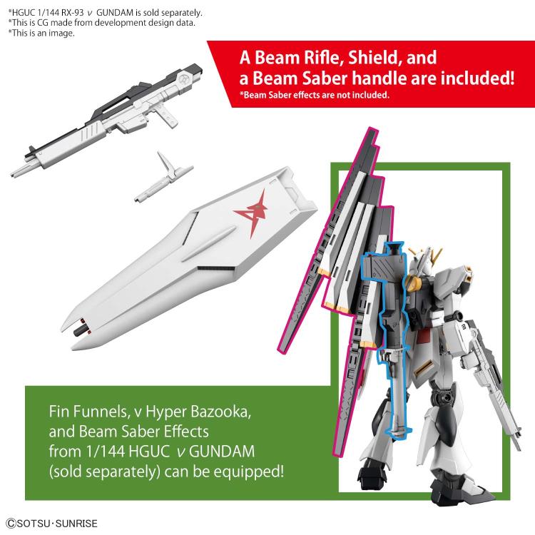 Gundam Entry Grade 1/144 Nu Gundam Model Kit - RX-93 V Gundam - Model Kits -  Bandai