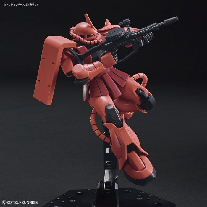 Gundam HGUC 1/144 MS-06S Zaku II (Char Aznable Custom) Model Kit - Model Kits -  Bandai