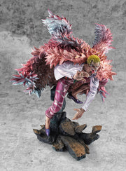 ONE PIECE - Portrait.Of.Pirates  "WA-MAXIMUM”: "Heavenly Yaksha" Donquixote Doflamingo - statue -  MEGAHOUSE CORPORATION