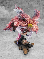 ONE PIECE - Portrait.Of.Pirates  "WA-MAXIMUM”: "Heavenly Yaksha" Donquixote Doflamingo - statue -  MEGAHOUSE CORPORATION