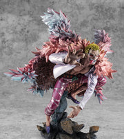 ONE PIECE - Portrait.Of.Pirates  "WA-MAXIMUM”: "Heavenly Yaksha" Donquixote Doflamingo - statue -  MEGAHOUSE CORPORATION