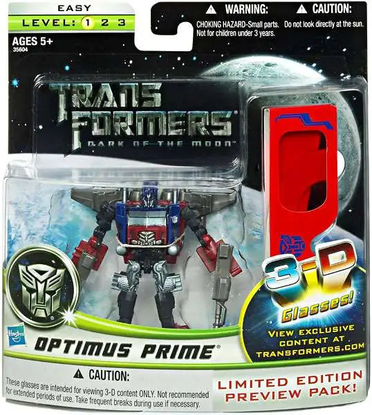 ❮❯ Transformers Dark of the Moon Cyberverse Optimus Prime  - With 3-D Glasses - Collectables > Action Figures > toys -  Impact Merchandising