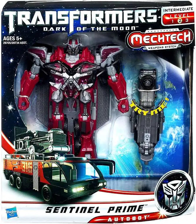 Transformers Dark of the Moon Mechtech Voyager Sentinel Prime - Collectables > Action Figures > toys -  Hasbro