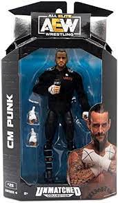 CM Punk - AEW Unmatched Series 4 - Collectables > Action Figures > toys -  Jazwares
