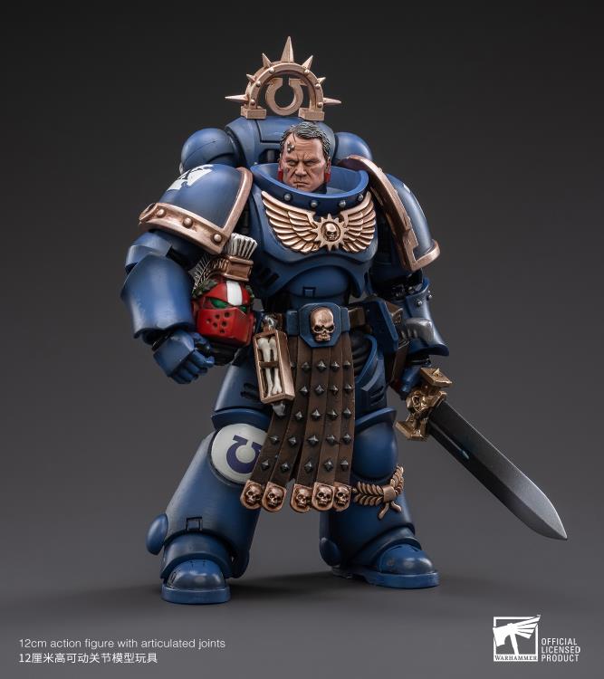 Warhammer 40K - Ultramarines  - Veteran Sergeant Icastus - Collectables > Action Figures > toys -  Joy Toy